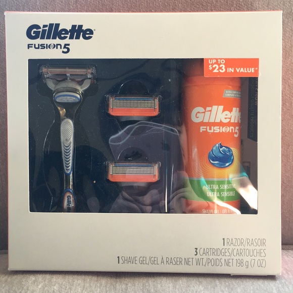 Other - 3/$20 Gillette Fusion 5 shaving set